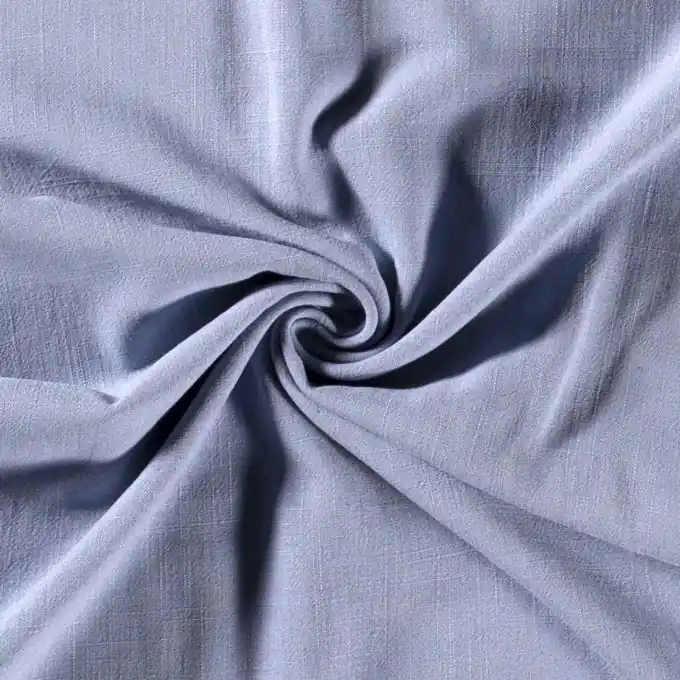 Kostenloser Rückversand Leichte Viskose-Leinen-Mischung für atmungsaktive Blusen