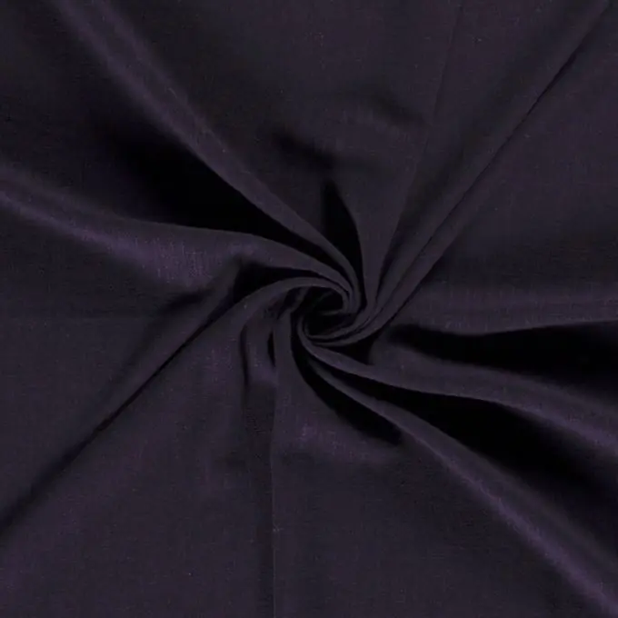 Sonderangebot Leichtes Viskose-Leinen-Gewebe für Blusen in Dunkelblau