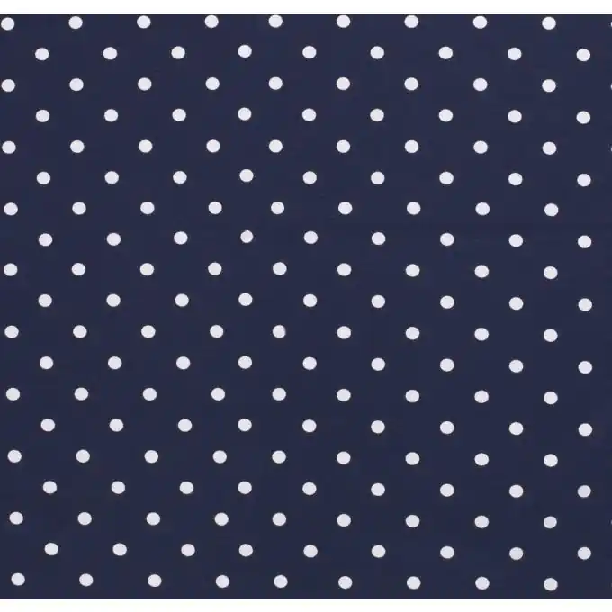 Direktkauf Jersey Baumwoll-Elasthan mit Polka-Dots für Nachtwäsche und Sportswear