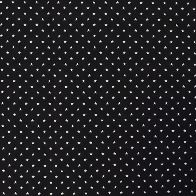 Hochwertig Jersey mit OEKO-TEX-Zertifikat und Sternenmuster für Nachtwäsche und Sportswear