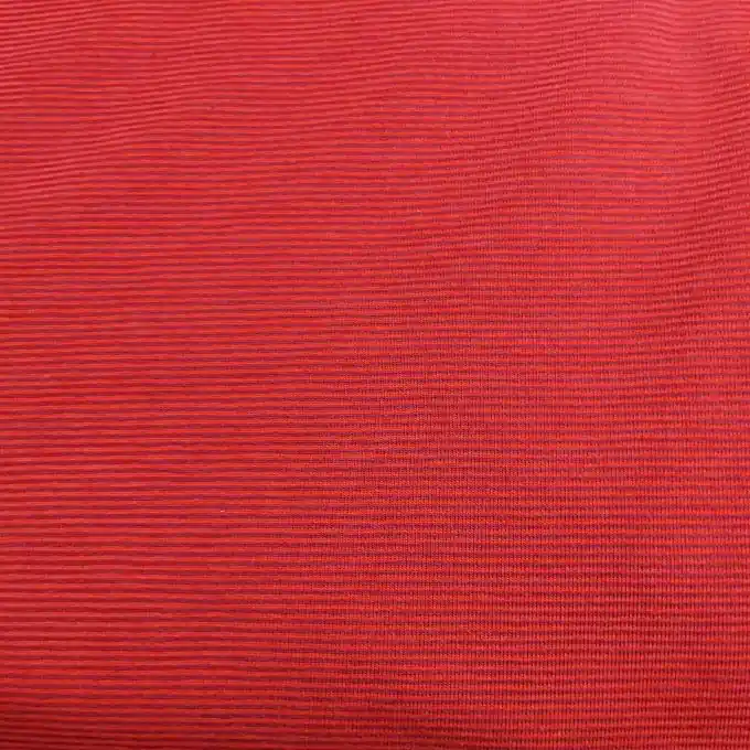 Preis Gesenkt Baumwolljersey mit roten Streifen – OEKO-TEX
