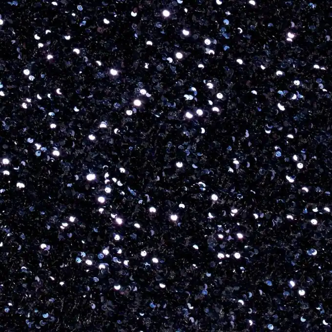 Strickstoff schwer Pailletten 3D waldgrün Neuheit