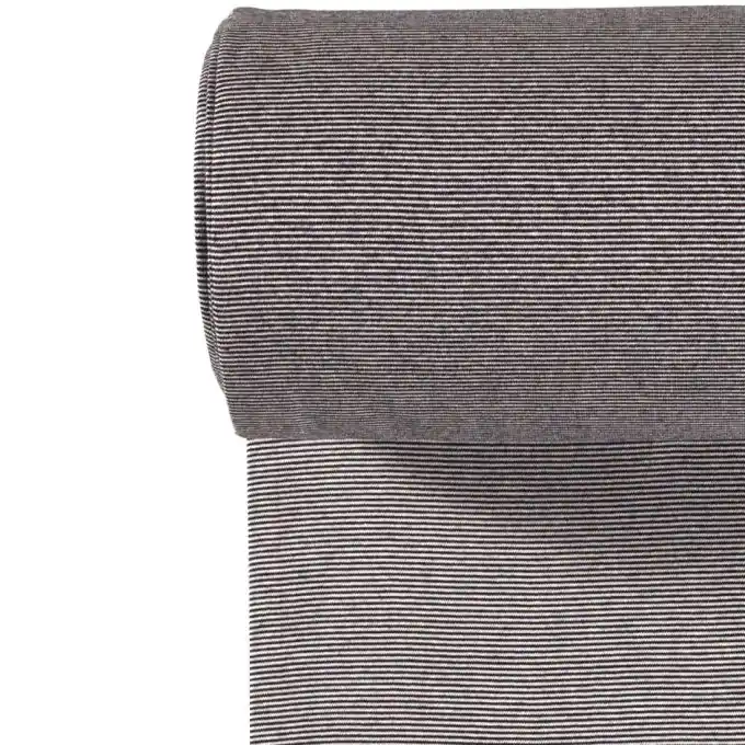 Top-Qualität Baumwoll-Elasthan-Rippbündchen für Jacken & Röcke