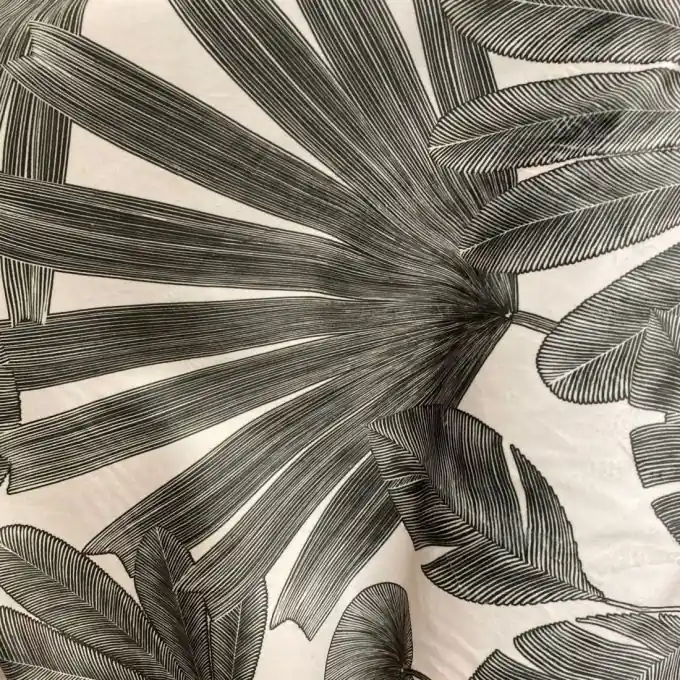 Thevenon Polsterstoff mit Panama-Blättern – Oeko-tex-zertifiziert Sonderaktion