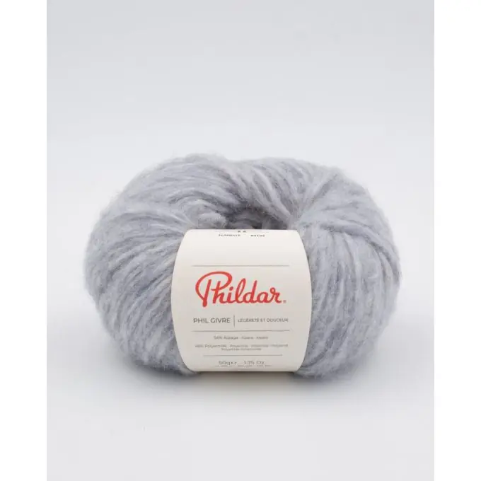 Phildar Phil Givre – Leichtes, meliertes Alpaka-Garn (OEKO-TEX, 50g, Nadel 6) Direktkauf