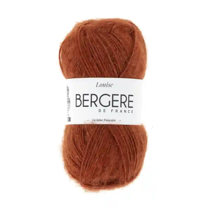 Strickgarn Louise rostrot Original