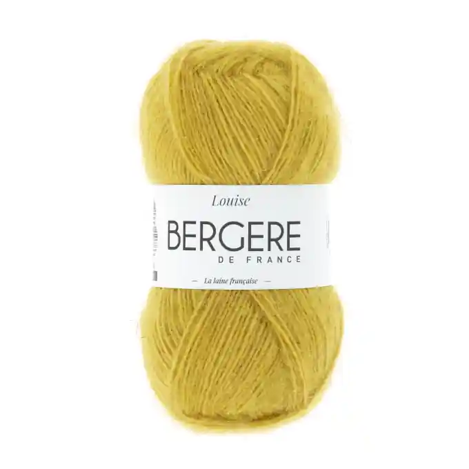 Preiswert Strickgarn Louise gelb – Bergère de France