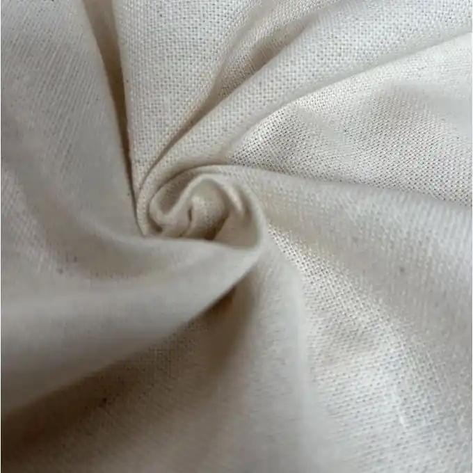 Bestseller Stoff aus Baumwolle und recyceltem Polyester écru