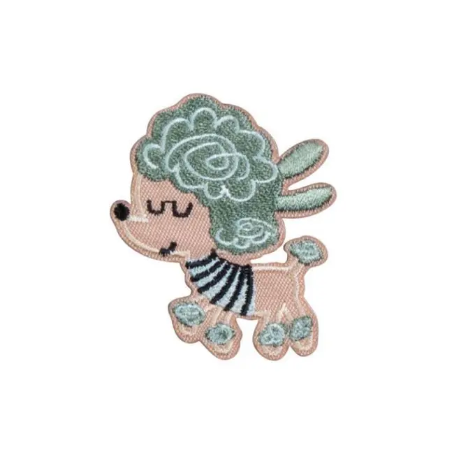 Gleich Bestellen Aufbügelbares gesticktes Applikation für bunte Tiermuster