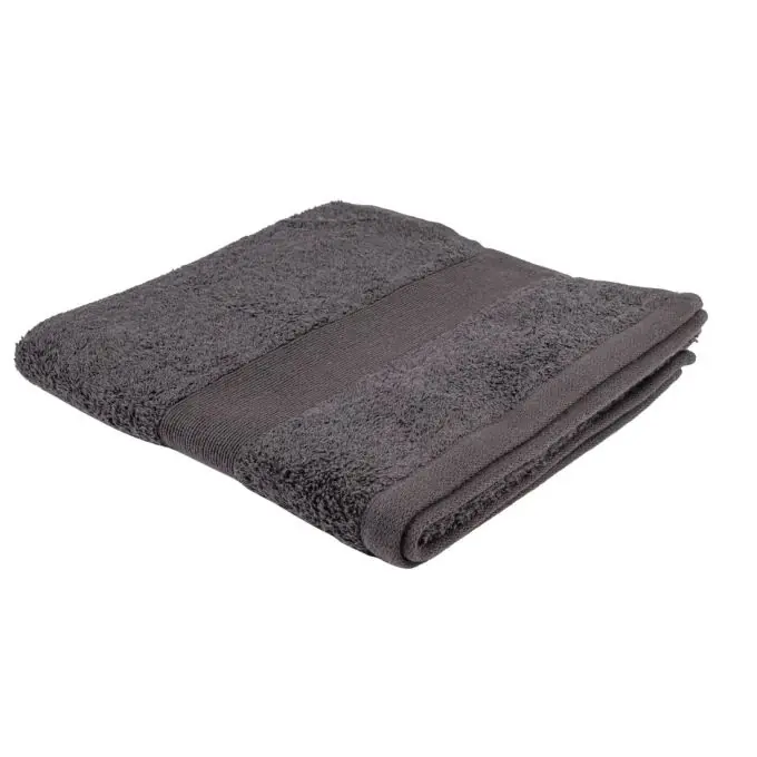 Neue Kollektion OEKO-TEX Handtuch in Anthrazit, 50x100cm