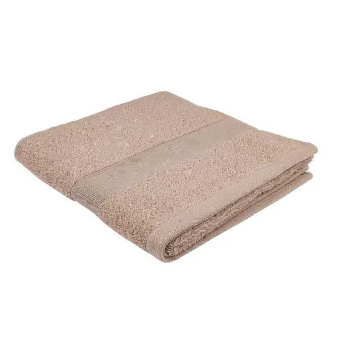 Handtuch in Taupe, 100% Baumwolle, OEKO-TEX-zertifiziert, 50x100cm Kostenloser Versand