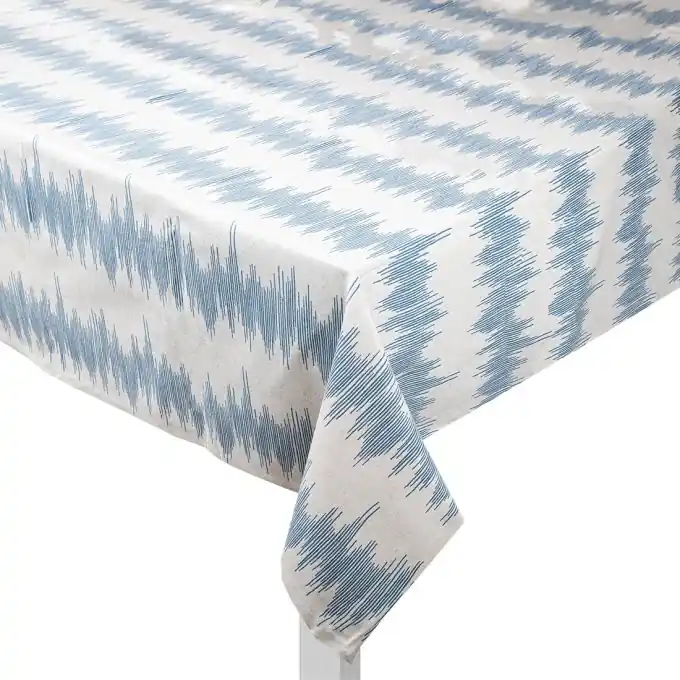 Letzte Chance Rechteckige Tischdecke 150×250 cm in Blau