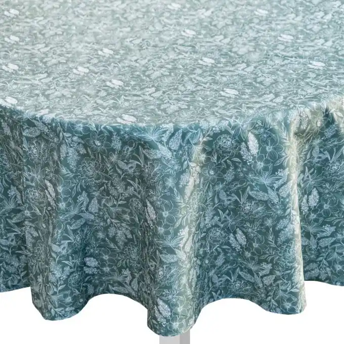 Runde Tischdecke Gravure khaki Top-Preis