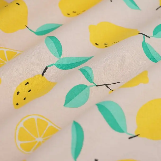 Highlight Cretonne-Stoff Baumwolle Limao rosa