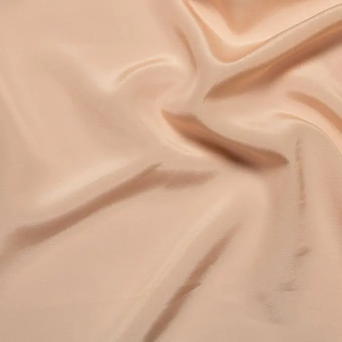 Krepp Seide einfarbig Nude Versand Am Gleichen Tag