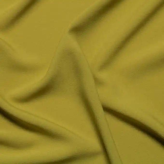 Krepp Polyester einfarbig kiwigrün Mega-Angebot