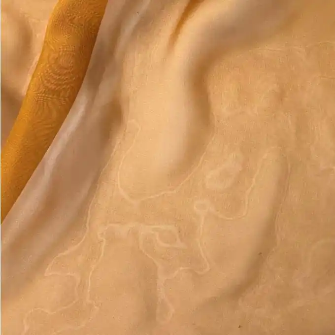 Jetzt Kaufen Chiffon Polyester einfarbig terrakotta