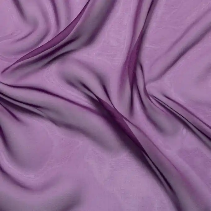 Chiffon Polyester einfarbig violett Highlight