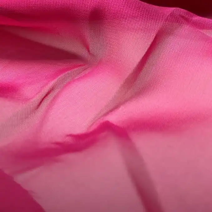 Wochenendangebot Chiffon Polyester einfarbig pink