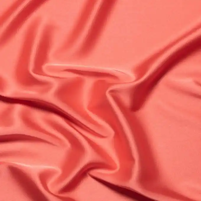Hochwertig Satin Polyester Stretch blush