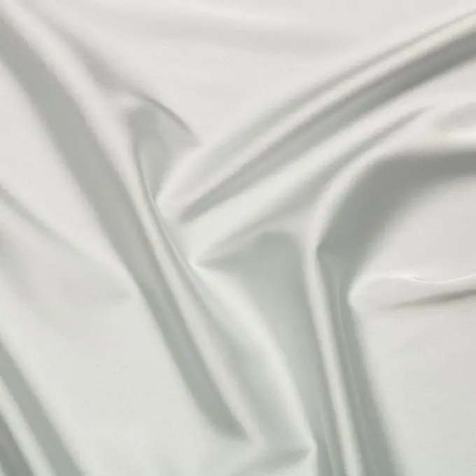 Satin Polyester Stretch perlgrau Billig