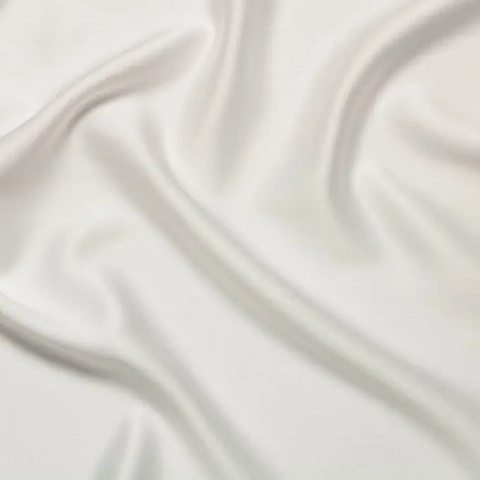 Knallerangebot Satin Polyester Stretch weiß