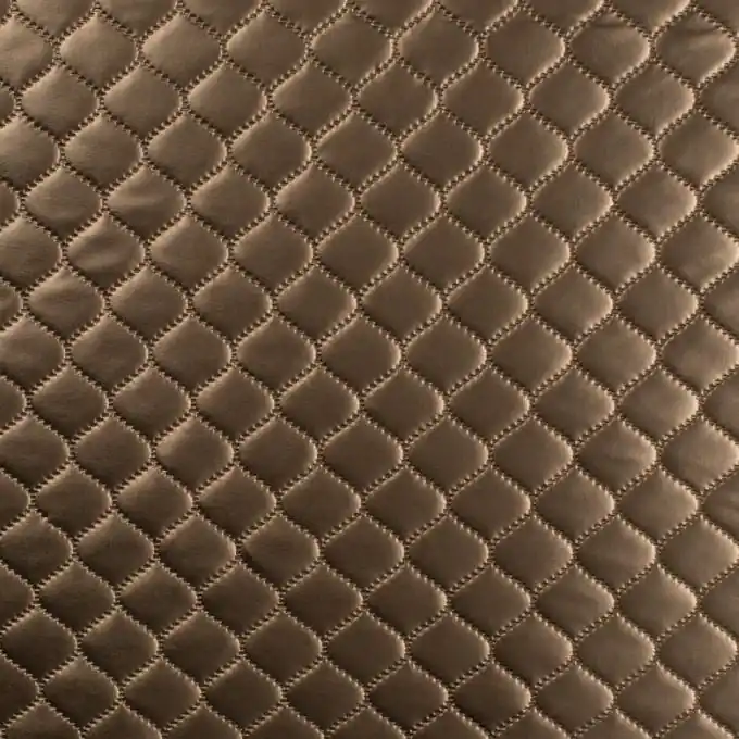 Steppstoff Schuppenmuster glänzend Bronze Nur Für Kurze Zeit