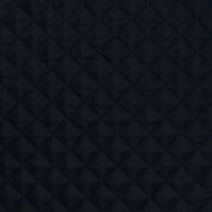 Super-Preis Steppstoff Rauten doppelseitig Maineblau