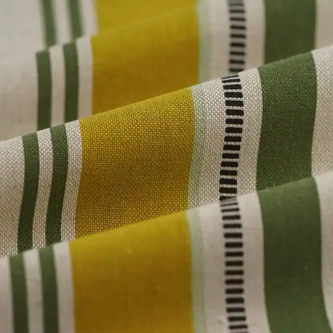 Dicker Dekostoff Linen Look Funny grün Sofort Bestellen