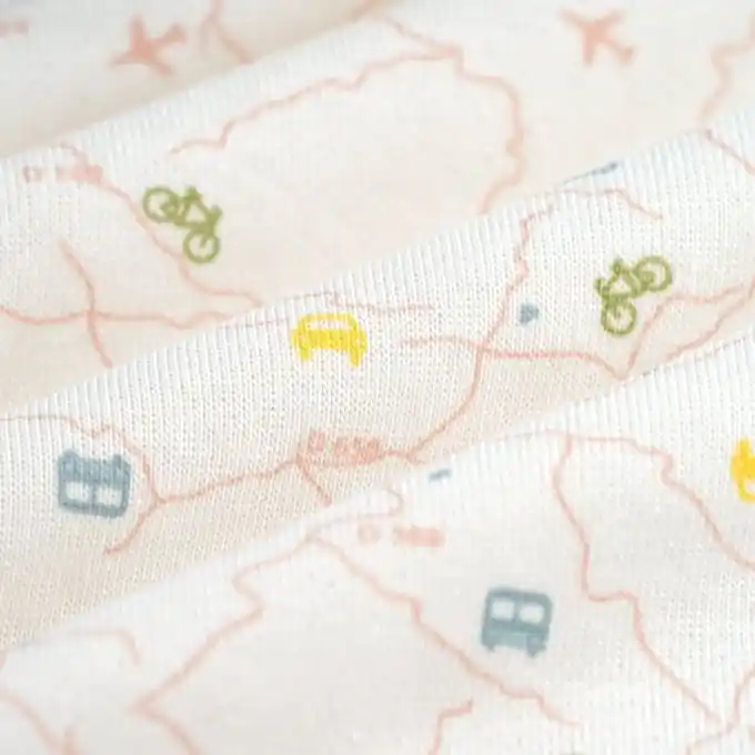 French Terry Karte Ecru Kracherpreis