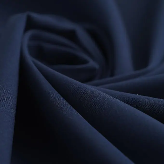 Jetzt Bestellen Gabardine Polyester einfarbig marineblau