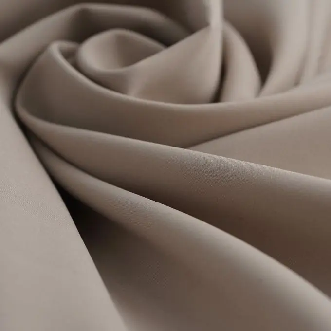 Saisonangebot Gabardine Polyester einfarbig sand