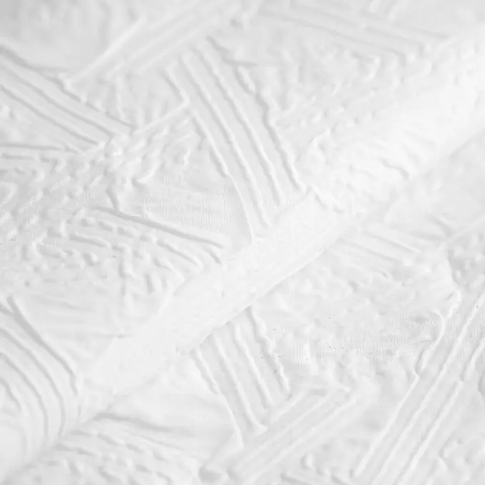 Canvas geprägte Baumwolle Polyesterfutter Ecru Jetzt Kaufen