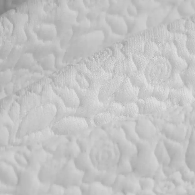 Jersey gesteppt Blumen Ecru Gleich Bestellen