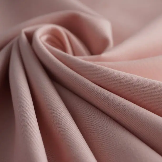 Top-Angebot Köperstoff Baumwolle einfarbig rosa