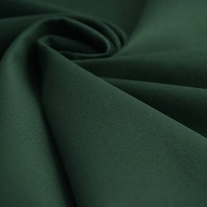 Ab Werk Köperstoff Baumwolle einfarbig grün