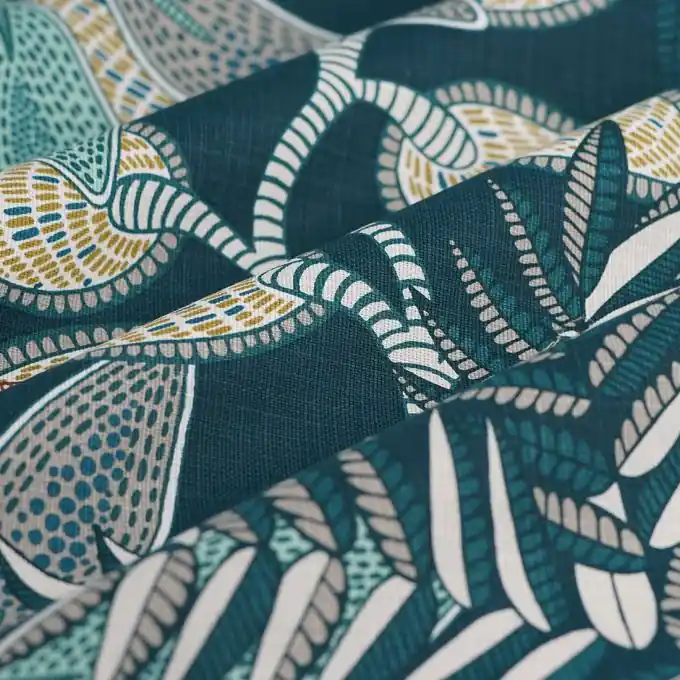 Neue Kollektion Dekostoff Uluru grün