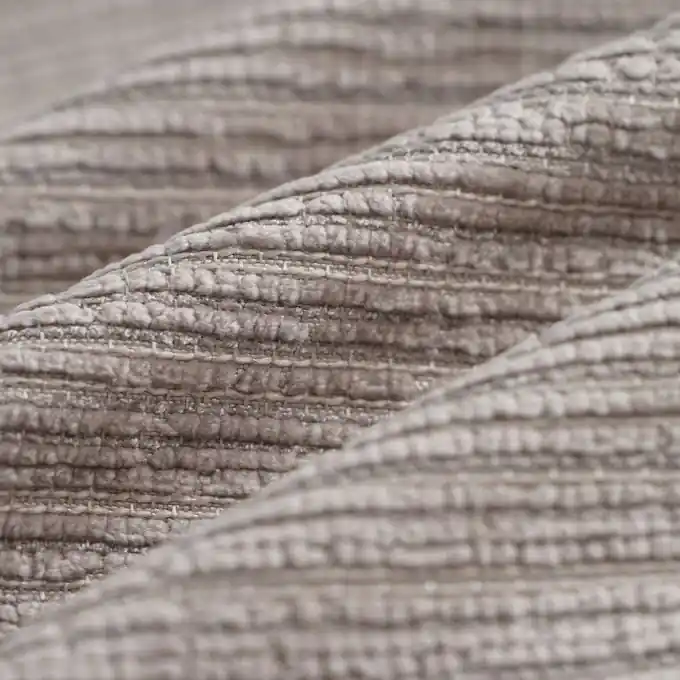 Samtstoff Raya grau Premium