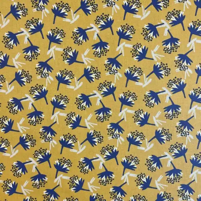 Gleich Bestellen Senfgelber beschichteter Baumwollstoff OEKO-TEX-Zertifikat