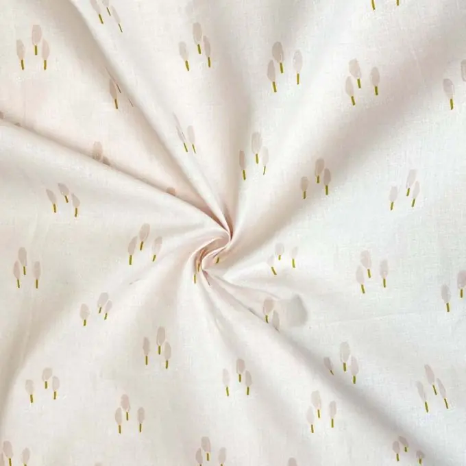 Sonderangebot Cretonne Baumwolle rosa Bäume