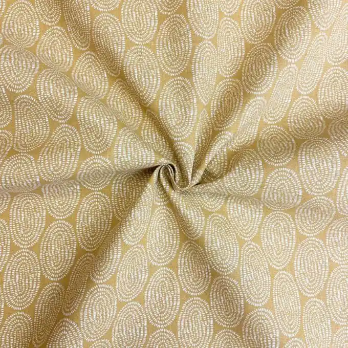 Top-Seller Senfgelbes Ethno-Deko-Baumwollgewebe