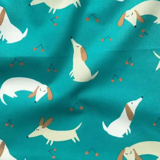 DOMOTEX Baumwollstoff mit Tierdruck für Deko und Accessoires Sofort Bestellen