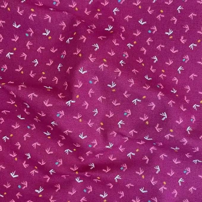 Billig Halbpanama Baumwolle Vögelchen