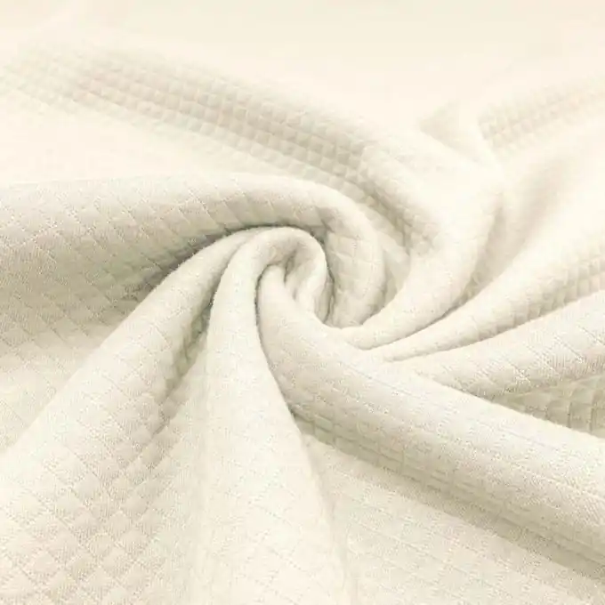 Steppstoff Jersey Baumwollgemisch ecru Top-Qualität