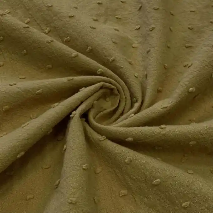 Preisknaller Baumwollbatist Plumentis einfarbig olivgrün