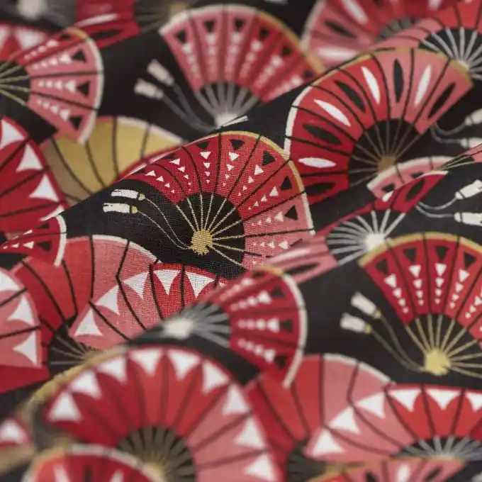 Sichere Zahlung Cretonne Ogi Rot