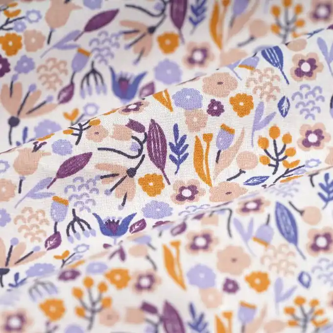 Cretonne Alice Blau Online Kaufen