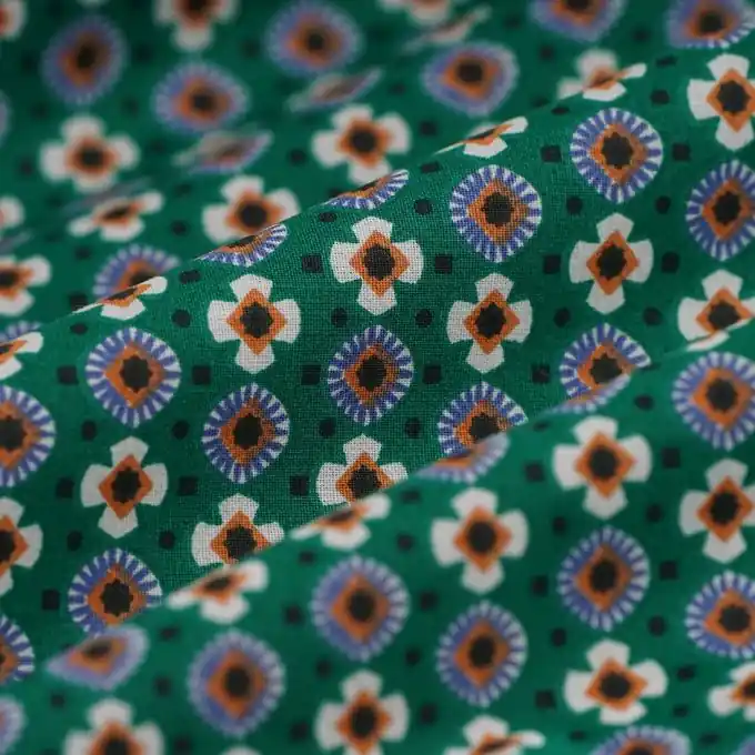 Bestseller Cretonne Domi Grün