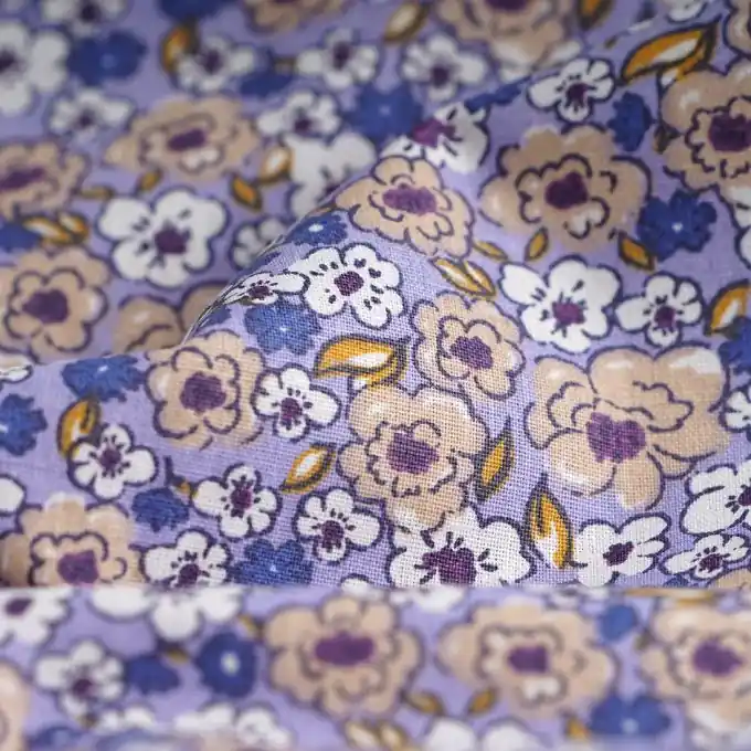 Cretonne Eglantine Indigo Finale Aktion