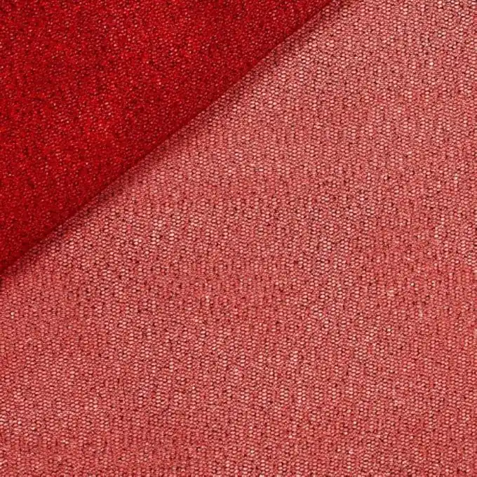 Sichere Zahlung Tüll Rot Glitzer